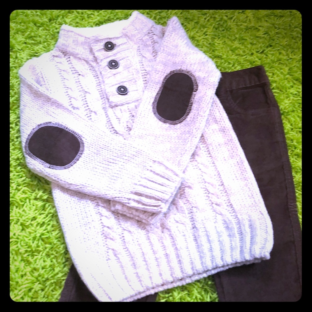 Little Lad - Sweater & Brown Corduroy, 24mo - NEW!